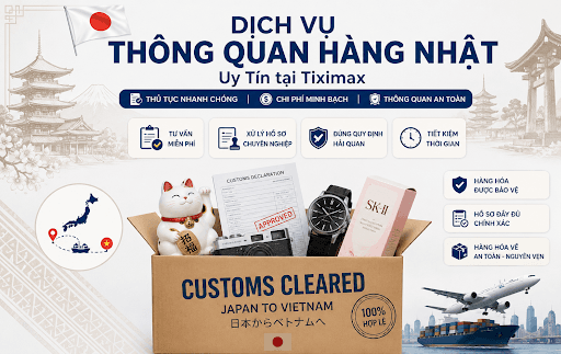 Minh họa dịch vụ Dịch vụ thông quan
 Nhật Bản