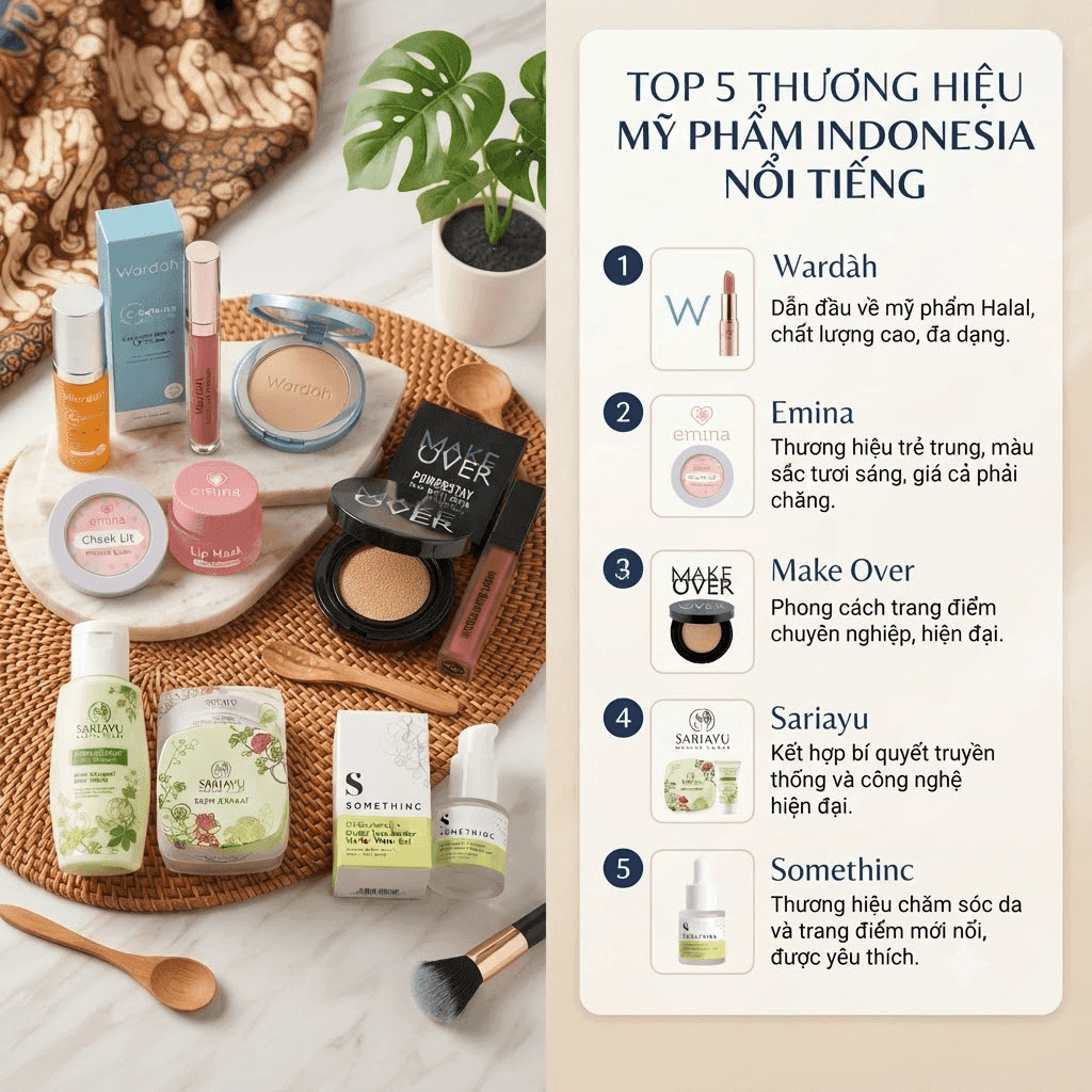 Genuine Indonesian cosmetics