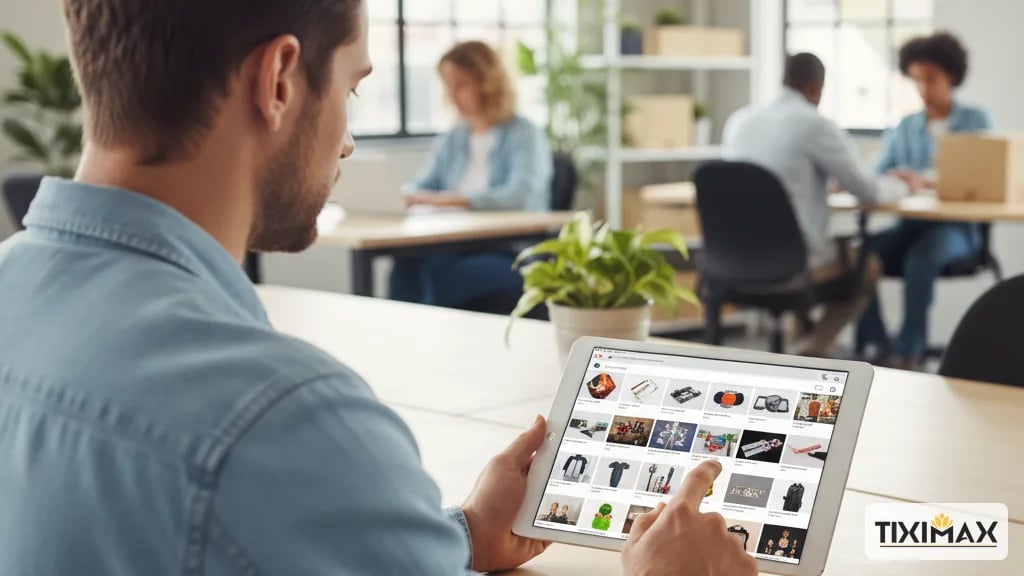 Người dùng Việt Nam mua sắm trên eBay qua máy tính