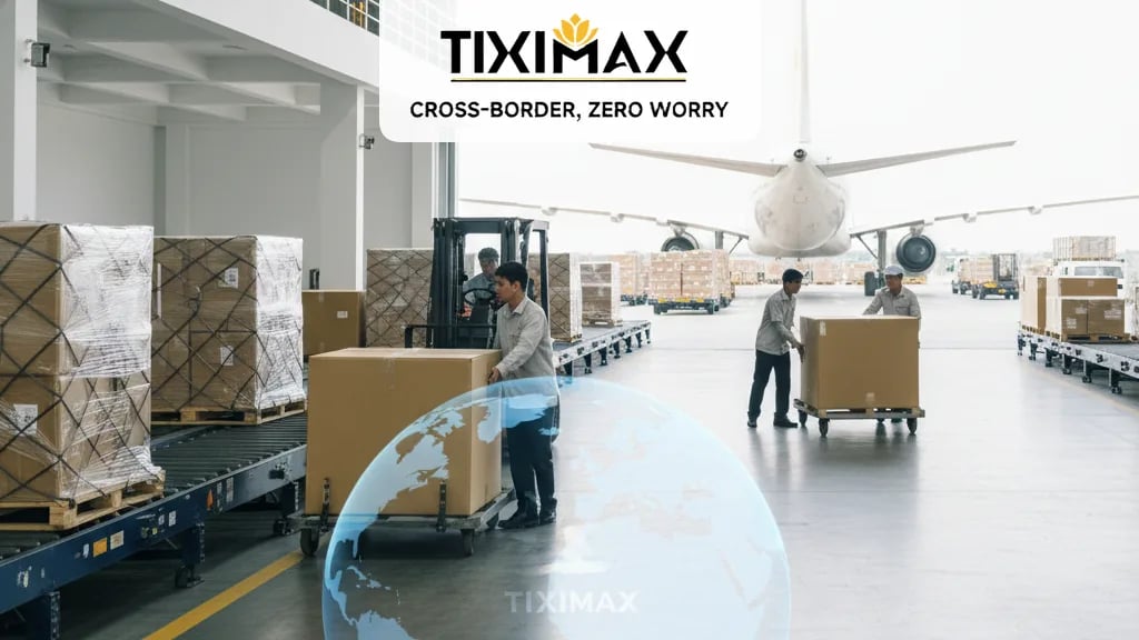 Dịch vụ chuyển phát nhanh quốc tế TIXIMAX